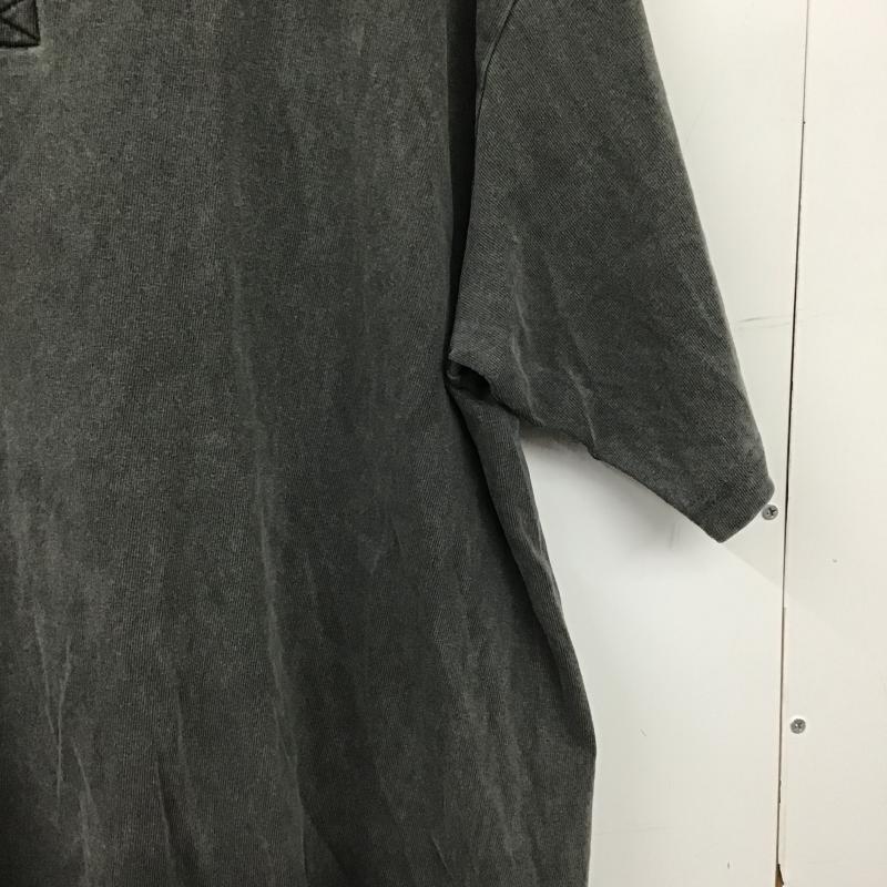 フリークスストア FREAK S STORE カットソー 半袖 半袖カットソー ヘンリーネックカットソー M 無地 ダークグレー / ダークグレー / メンズ USED 古着 中古 10161288