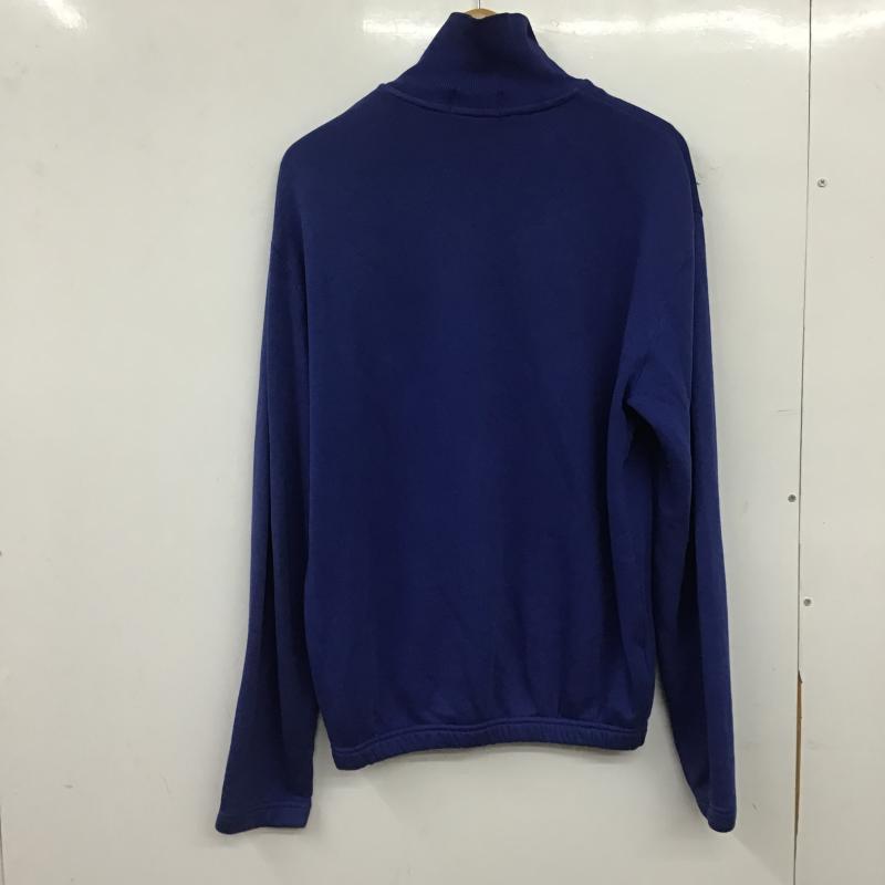 フレッドペリー FRED PERRY トレーナー 長袖 長袖トレーナー スウェット スタンドネック プルオーバー M ロゴ、文字 青 / ブルー / blue メンズ USED 古着 中古 10161289