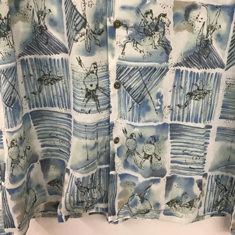 ジャンルイシェレル JEAN-LOUISSCHERRER シャツ、ブラウス 半袖 半袖シャツ プリントシャツ ポケットシャツ L プリント マルチカラー / マルチカラー / multicolor メンズ USED 古着 中古 10161293