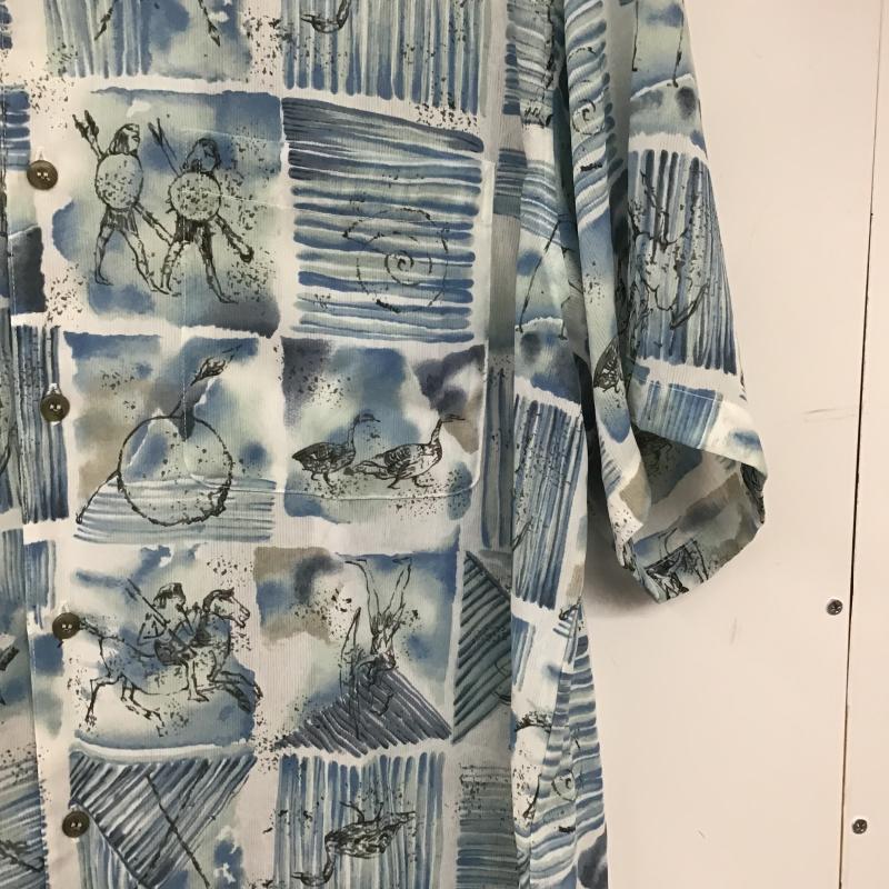 ジャンルイシェレル JEAN-LOUISSCHERRER シャツ、ブラウス 半袖 半袖シャツ プリントシャツ ポケットシャツ L プリント マルチカラー / マルチカラー / multicolor メンズ USED 古着 中古 10161293