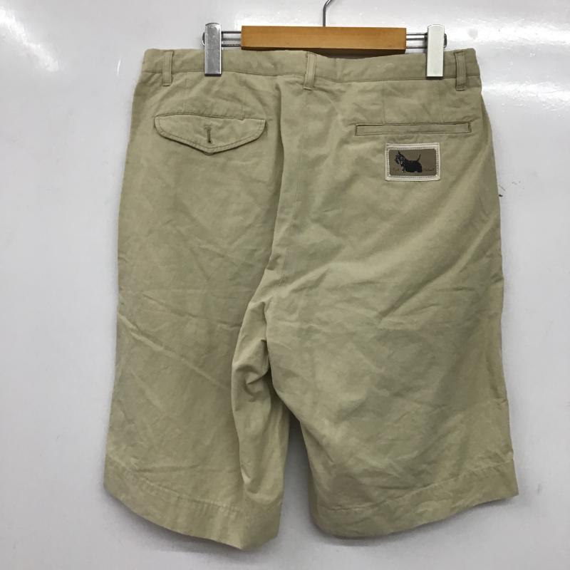 カールヘルム KARLHELMUT パンツ ショートパンツ ショートパンツ ハーフパンツ カジュアルパンツ XL ロゴ、文字 ベージュ / ベージュ / beige メンズ USED 古着 中古 10161299