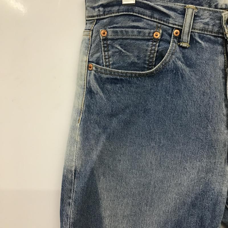リーバイストラウスアンドコー Levi Strauss & co. パンツ デニム、ジーンズ デニムパンツ スリムパンツ カジュアルパンツ 31インチ ダメージ加工 インディゴ / インディゴ / Indigo メンズ USED 古着 中古 10161300