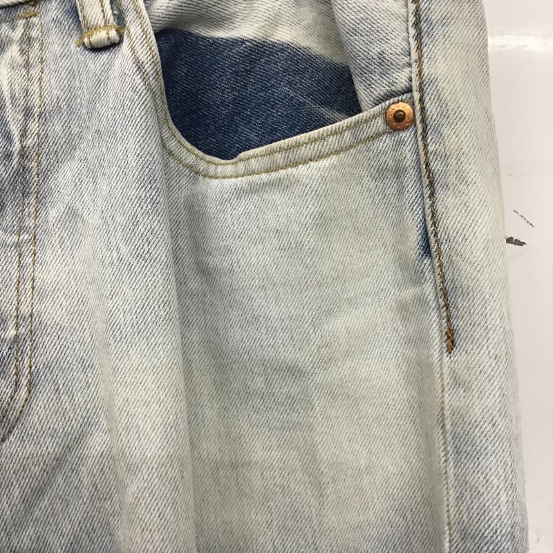 リーバイストラウスアンドコー Levi Strauss & co. パンツ デニム、ジーンズ デニムパンツ スリムパンツ カジュアルパンツ 31インチ ダメージ加工 インディゴ / インディゴ / Indigo メンズ USED 古着 中古 10161300
