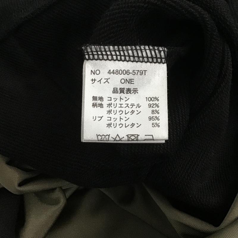 ノーアイディ NO ID. パーカー 長袖 長袖パーカー プルオーバーパーカー スウェット ONE SIZE プリント 黒 / ブラック / black メンズ USED 古着 中古 10161303
