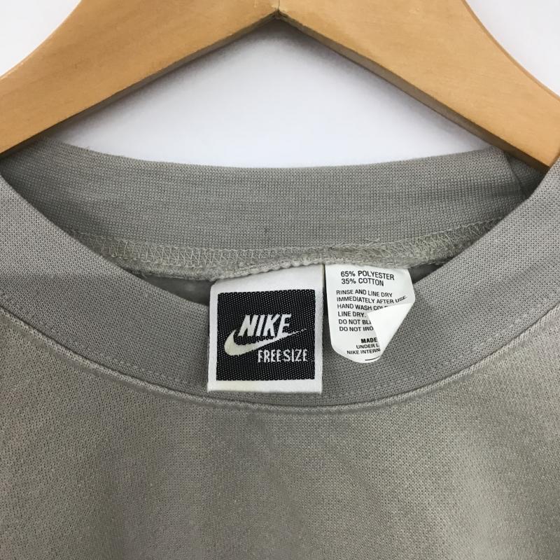 ナイキ NIKE トレーナー 長袖 長袖トレーナー スウェット クルーネック プルオーバー FREE ロゴ、文字 X 刺繍 マルチカラー / マルチカラー / multicolor メンズ USED 古着 中古 10161306