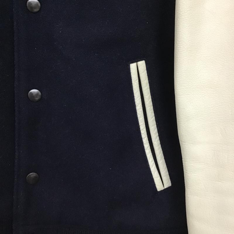 ビギ BIGI ジャケット、上着 ジャンパー、ブルゾン スタジャン アウター 古着 前ボタン 3 無地 紺 / ネイビー / navy メンズ USED 古着 中古 10161307
