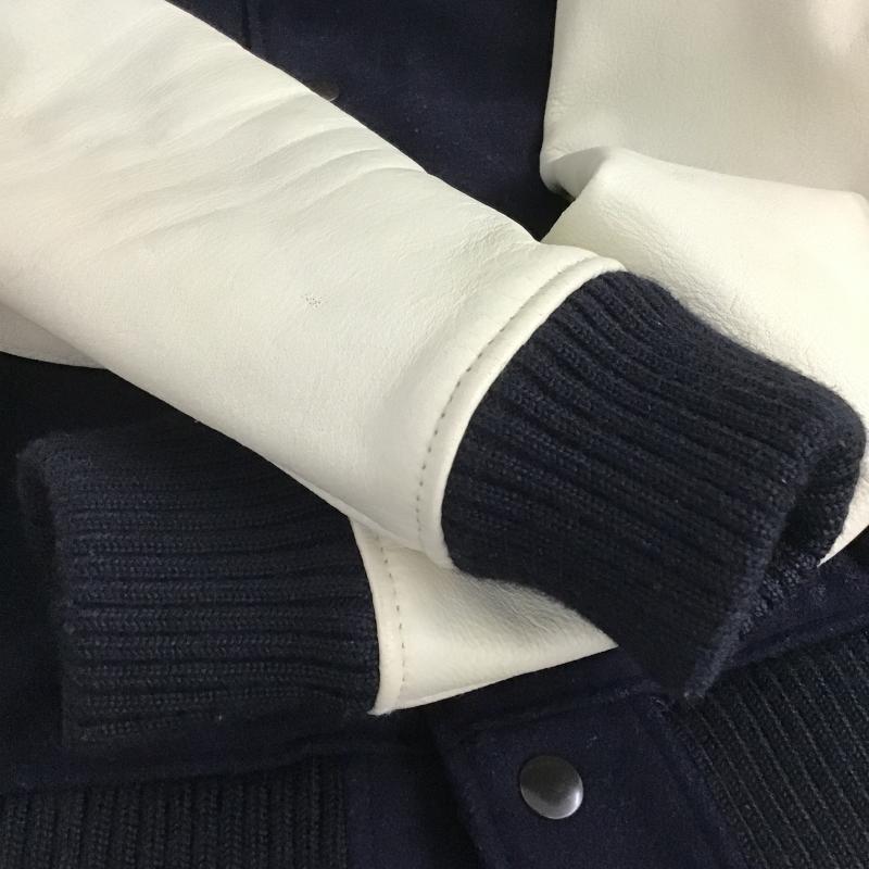 ビギ BIGI ジャケット、上着 ジャンパー、ブルゾン スタジャン アウター 古着 前ボタン 3 無地 紺 / ネイビー / navy メンズ USED 古着 中古 10161307