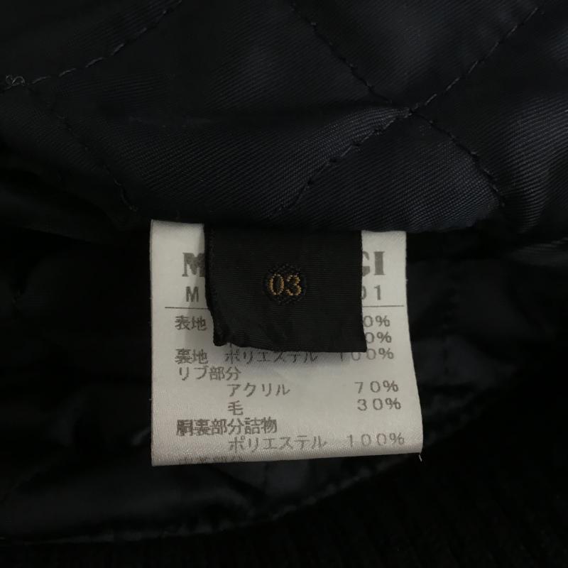 ビギ BIGI ジャケット、上着 ジャンパー、ブルゾン スタジャン アウター 古着 前ボタン 3 無地 紺 / ネイビー / navy メンズ USED 古着 中古 10161307