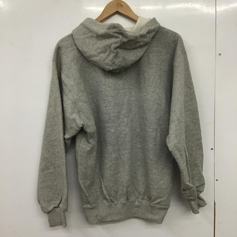 ナイキ NIKE パーカー 長袖 長袖パーカー プルオーバーパーカー スウェット M ロゴ、文字 灰 / グレー / gray メンズ USED 古着 中古 10161309