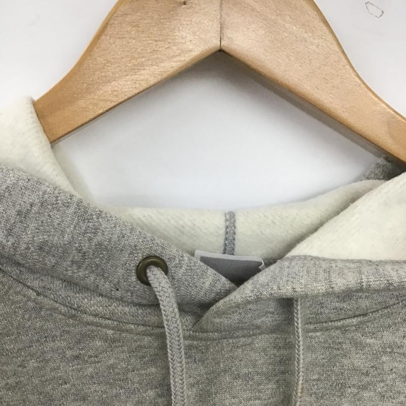 ナイキ NIKE パーカー 長袖 長袖パーカー プルオーバーパーカー スウェット M ロゴ、文字 灰 / グレー / gray メンズ USED 古着 中古 10161309
