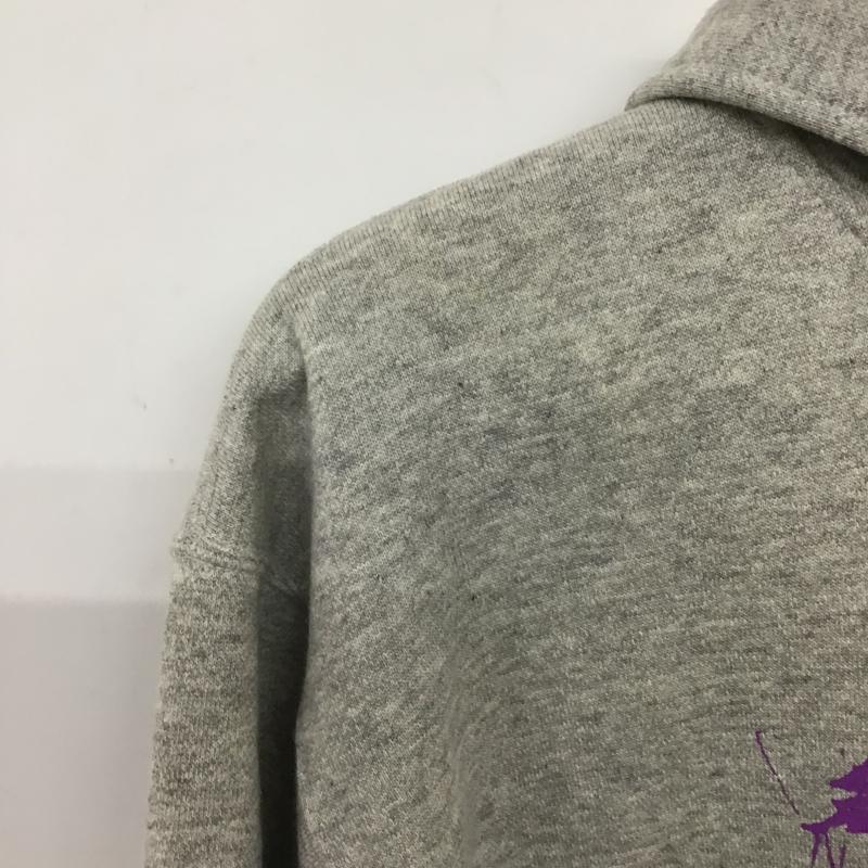 ナイキ NIKE パーカー 長袖 長袖パーカー プルオーバーパーカー スウェット M ロゴ、文字 灰 / グレー / gray メンズ USED 古着 中古 10161309