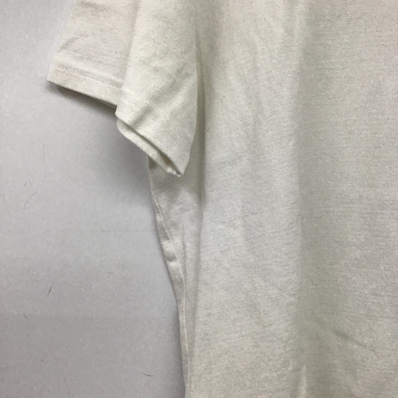エディーバウアー Eddie Bauer Tシャツ 半袖 半袖カットソー プリントTシャツ クルーネックカットソー M プリント 白 / ホワイト / white メンズ USED 古着 中古 10161315