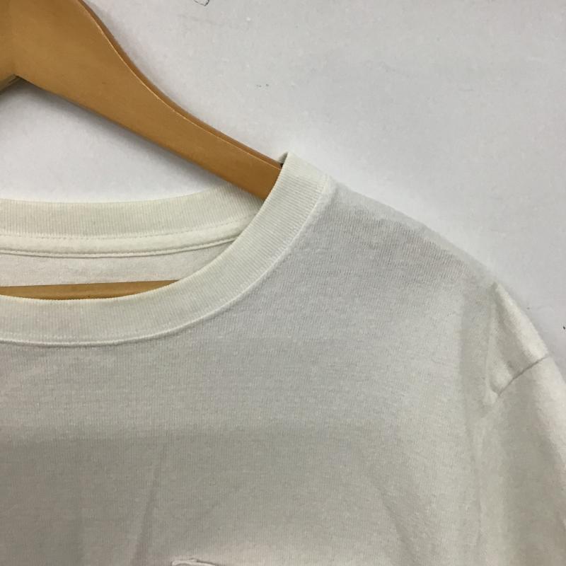 エディーバウアー Eddie Bauer Tシャツ 半袖 半袖カットソー プリントTシャツ クルーネックカットソー M プリント 白 / ホワイト / white メンズ USED 古着 中古 10161315