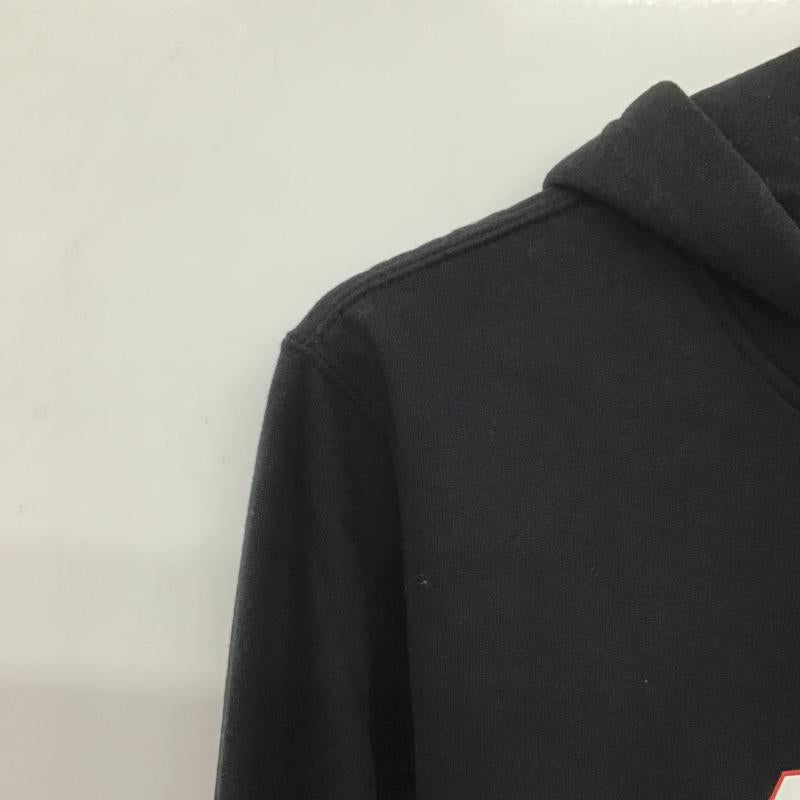 ナイキ NIKE パーカー 長袖 長袖パーカー プルオーバーパーカー スウェット M ロゴ、文字 黒 / ブラック / black メンズ USED 古着 中古 10161316
