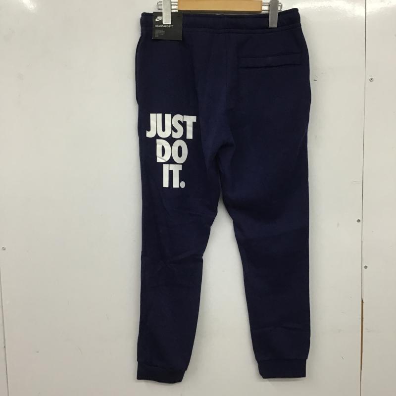 ナイキ NIKE パンツ ワークパンツ、ペインターパンツ スウェットパンツ ワイドパンツ カジュアルパンツ S ロゴ、文字 紺 / ネイビー / navy メンズ USED 古着 中古 10161320