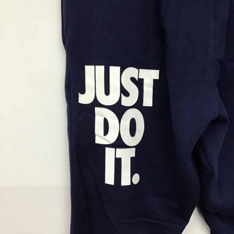 ナイキ NIKE パンツ ワークパンツ、ペインターパンツ スウェットパンツ ワイドパンツ カジュアルパンツ S ロゴ、文字 紺 / ネイビー / navy メンズ USED 古着 中古 10161320
