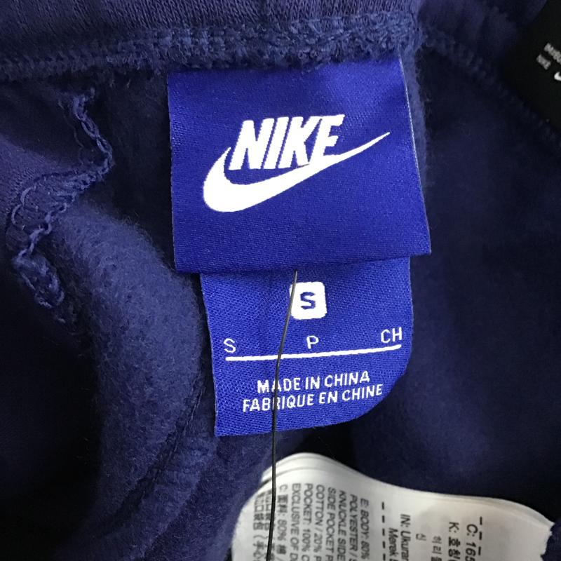 ナイキ NIKE パンツ ワークパンツ、ペインターパンツ スウェットパンツ ワイドパンツ カジュアルパンツ S ロゴ、文字 紺 / ネイビー / navy メンズ USED 古着 中古 10161320