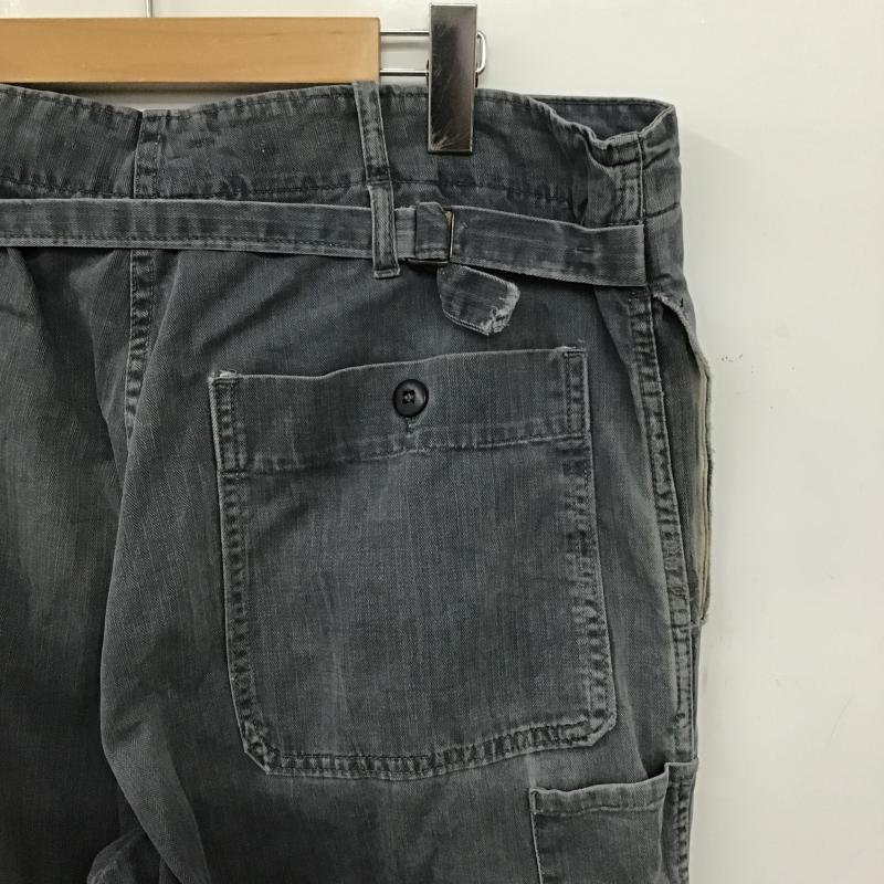 古着 USED パンツ ワークパンツ、ペインターパンツ ワークパンツ ワイドパンツ カジュアルパンツ 無地 ダークグレー / ダークグレー / メンズ USED 古着 中古 10161321