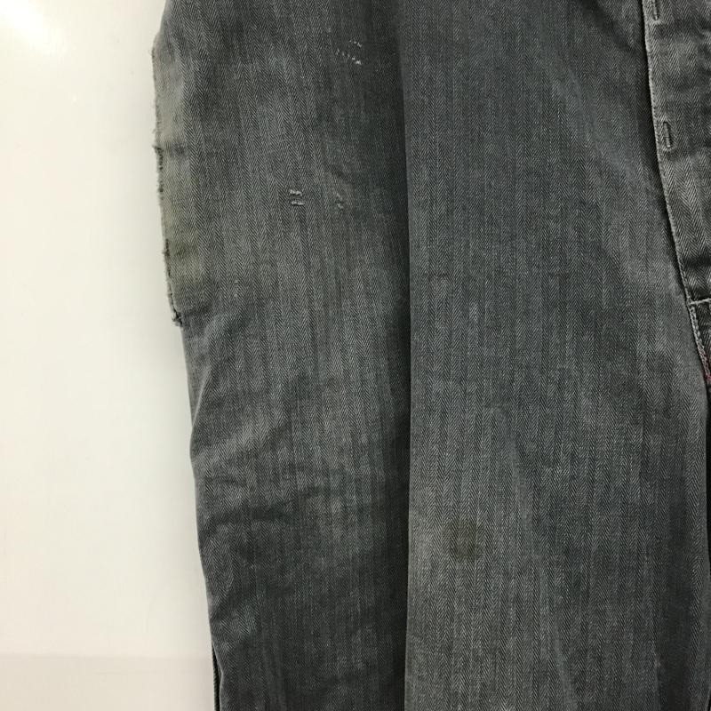古着 USED パンツ ワークパンツ、ペインターパンツ ワークパンツ ワイドパンツ カジュアルパンツ 無地 ダークグレー / ダークグレー / メンズ USED 古着 中古 10161321