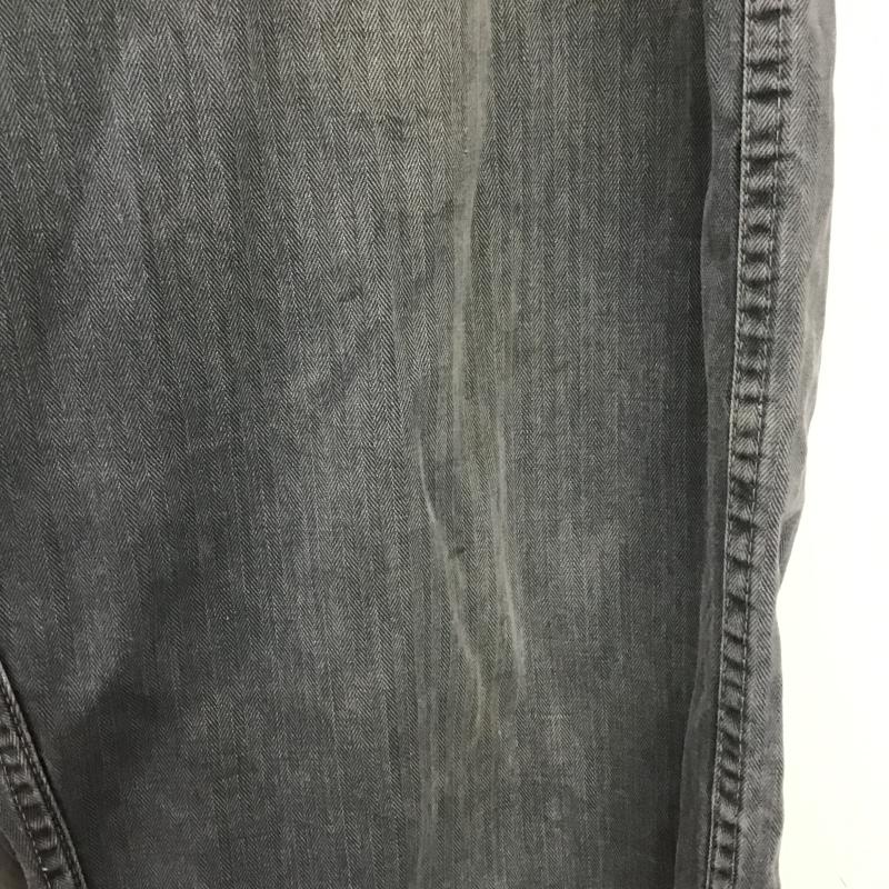 古着 USED パンツ ワークパンツ、ペインターパンツ ワークパンツ ワイドパンツ カジュアルパンツ 無地 ダークグレー / ダークグレー / メンズ USED 古着 中古 10161321
