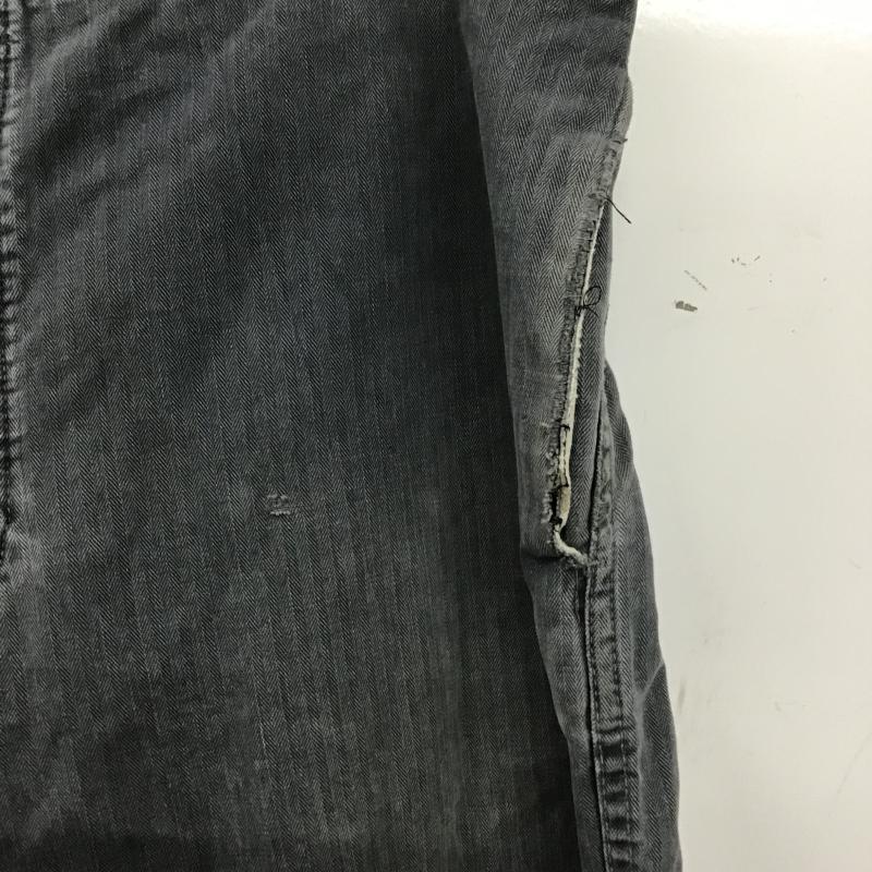 古着 USED パンツ ワークパンツ、ペインターパンツ ワークパンツ ワイドパンツ カジュアルパンツ 無地 ダークグレー / ダークグレー / メンズ USED 古着 中古 10161321