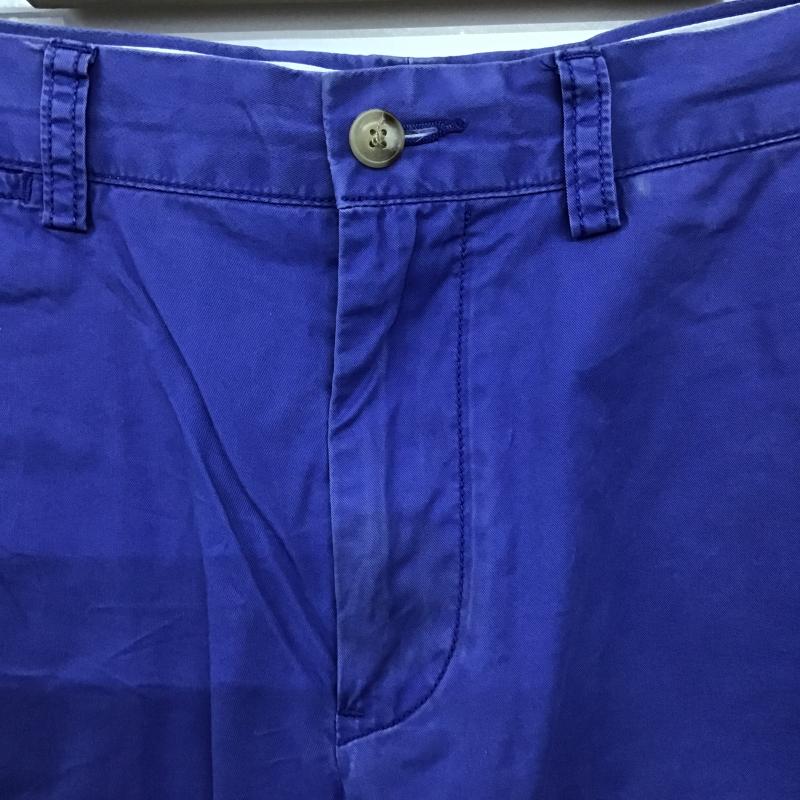 ポロバイラルフローレン Polo by RALPH LAUREN パンツ ショートパンツ ショートパンツ ハーフパンツ カジュアルパンツ 30インチ 無地 青 / ブルー / blue メンズ USED 古着 中古 10161323