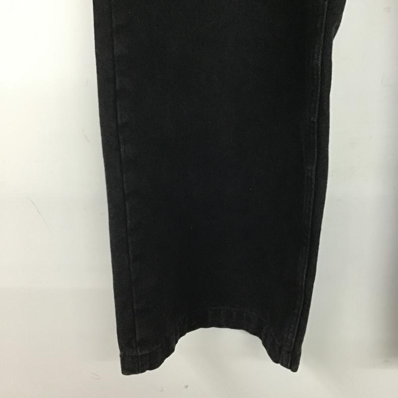 フリークスストア FREAK S STORE パンツ デニム、ジーンズ デニムパンツ ワイドパンツ カジュアルパンツ M 無地 黒 / ブラック / black メンズ USED 古着 中古 10161324