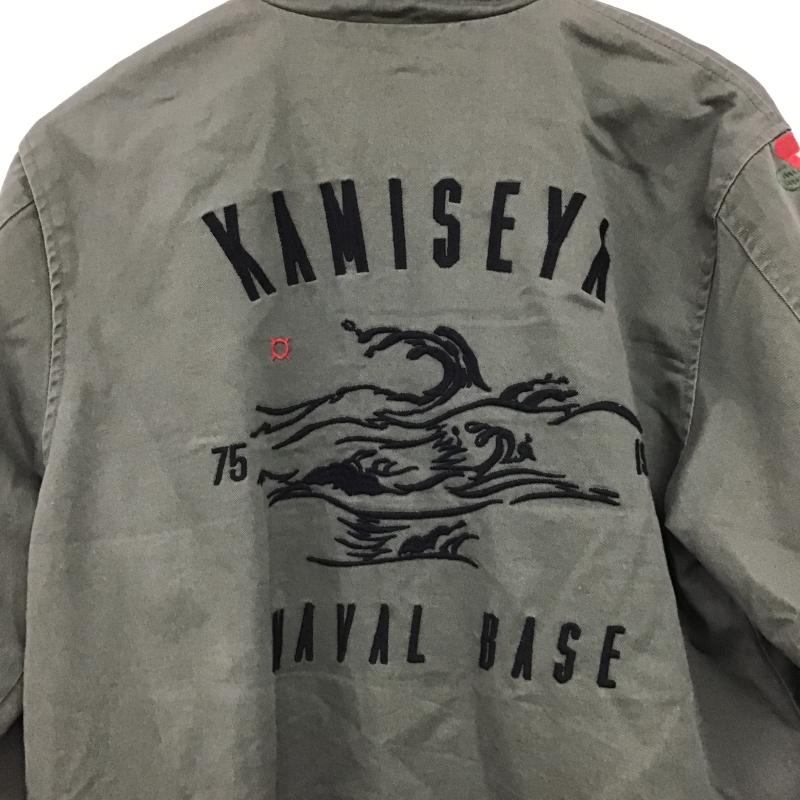 ザラメン ZARA MAN ジャケット、上着 ジャンパー、ブルゾン ジップアップジャケット アウター M 刺繍 カーキ / カーキ / khaki メンズ USED 古着 中古 10161329
