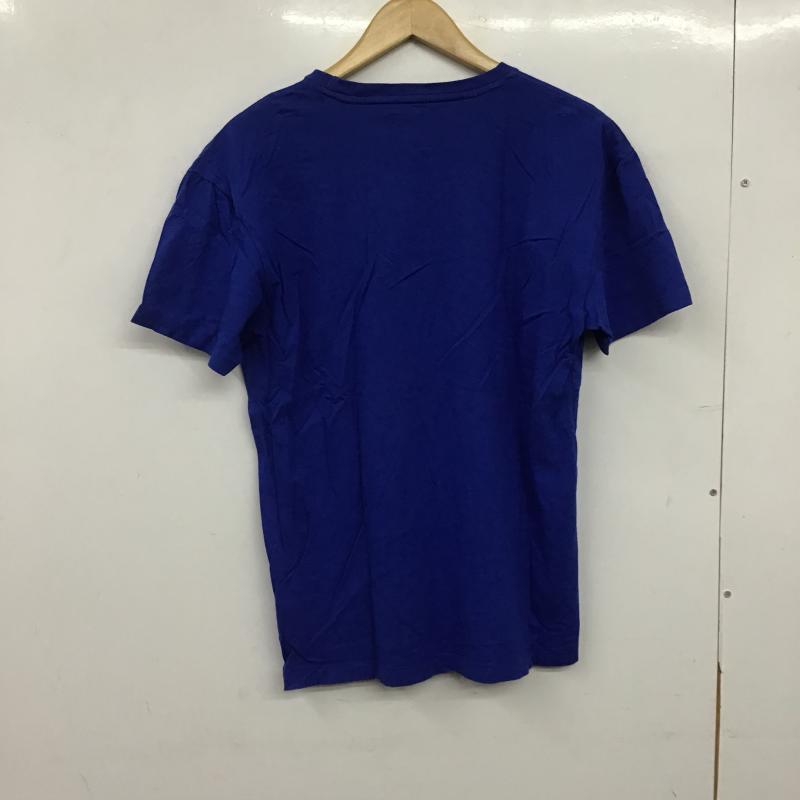ポロラルフローレン POLO RALPH LAUREN Tシャツ 半袖 半袖カットソー プリントTシャツ クルーネックカットソー XS ロゴ、文字 青 / ブルー / blue メンズ USED 古着 中古 10161332