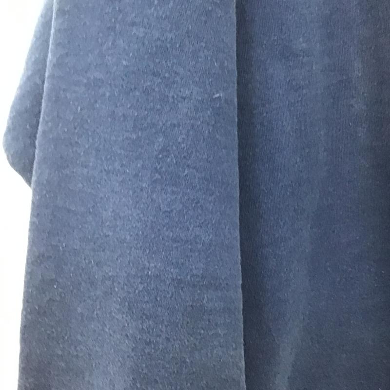 ヘインズ HANES トレーナー 長袖 長袖トレーナー スウェット クルーネック プルオーバー L 刺繍 紺 / ネイビー / navy メンズ USED 古着 中古 10161339