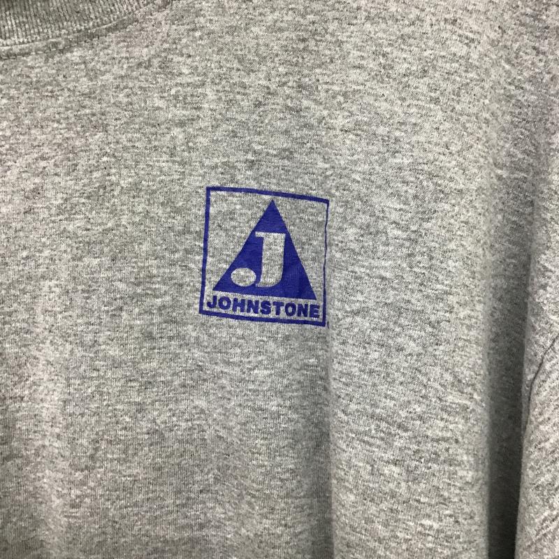 ジャージーズ JERZEES カットソー 長袖 長袖カットソー プリントカットソー クルーネック XL ロゴ、文字 灰 / グレー / gray メンズ USED 古着 中古 10161340