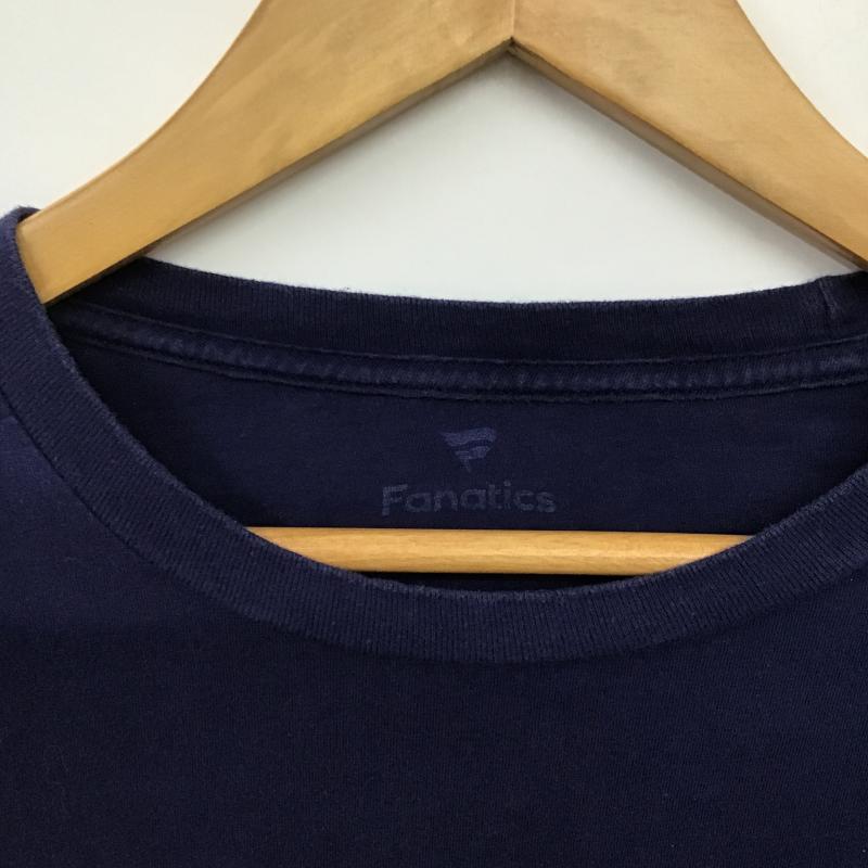 古着 USED Tシャツ 長袖 長袖カットソー プリントカットソー クルーネック L プリント 紺 / ネイビー / navy メンズ USED 古着 中古 10161341