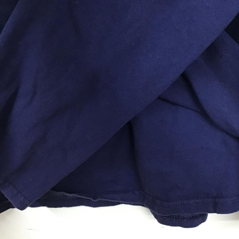 古着 USED Tシャツ 長袖 長袖カットソー プリントカットソー クルーネック L プリント 紺 / ネイビー / navy メンズ USED 古着 中古 10161341