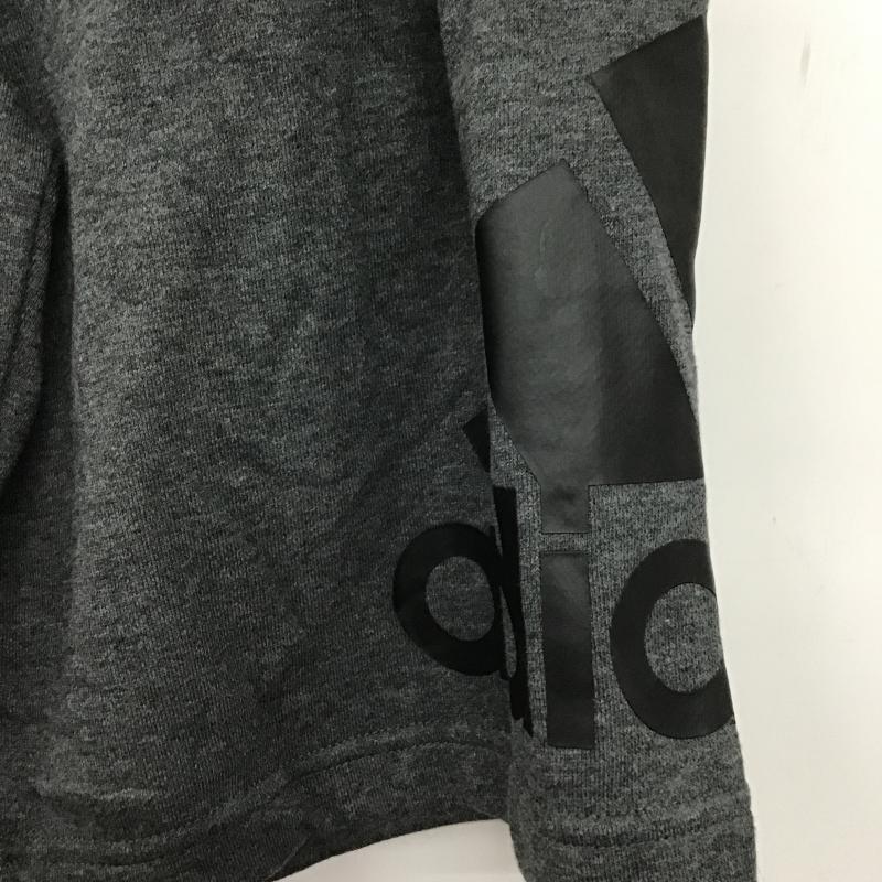 アディダス adidas パンツ ショートパンツ ショートパンツ ハーフパンツ カジュアルパンツ M ロゴ、文字 ダークグレー / ダークグレー / メンズ USED 古着 中古 10161344