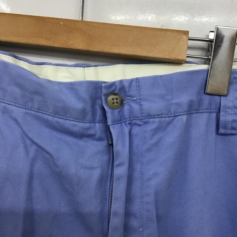ラルフローレン RALPHLAUREN パンツ チノパン チノパン ワイドパンツ カジュアルパンツ 36インチ 無地 水色 / ライトブルー / メンズ USED 古着 中古 10161345