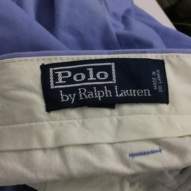 ラルフローレン RALPHLAUREN パンツ チノパン チノパン ワイドパンツ カジュアルパンツ 36インチ 無地 水色 / ライトブルー / メンズ USED 古着 中古 10161345