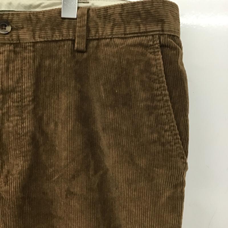 エルエルビーン L.L.Bean パンツ ワークパンツ、ペインターパンツ ワイドパンツ コーデュロイパンツ カジュアルパンツ 36 無地 茶 / ブラウン / brown メンズ USED 古着 中古 10161348