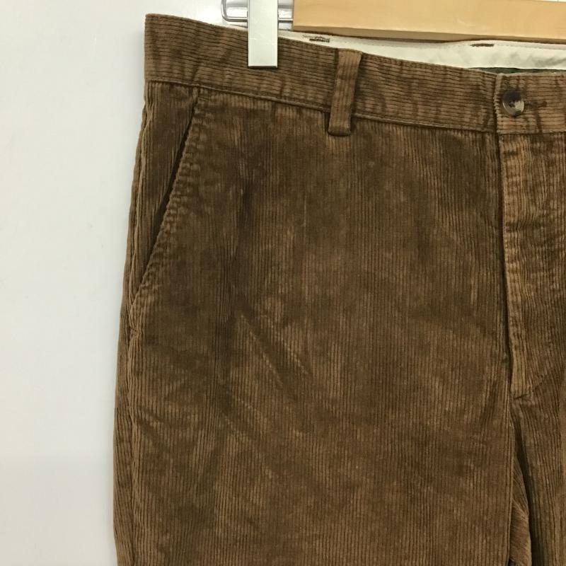エルエルビーン L.L.Bean パンツ ワークパンツ、ペインターパンツ ワイドパンツ コーデュロイパンツ カジュアルパンツ 36 無地 茶 / ブラウン / brown メンズ USED 古着 中古 10161348