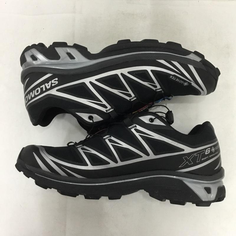 サロモン SALOMON スニーカー スニーカー 159817 ADVANCED X ULTRA ADV 28cm 箱有 28.0cm ロゴ、文字 黒 / ブラック / black メンズ USED 古着 中古 10161349