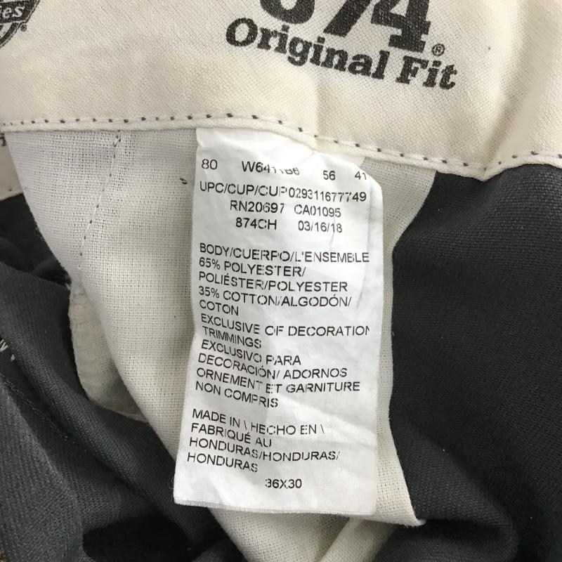 ディッキーズ Dickies パンツ ワークパンツ、ペインターパンツ ワークパンツ ワイドパンツ カジュアルパンツ 36 無地 灰 / グレー / gray メンズ USED 古着 中古 10161350
