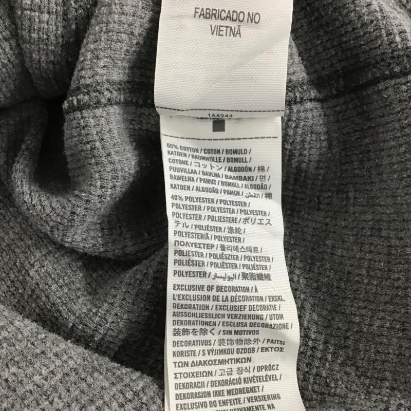 アバクロンビーアンドフィッチ ABERCROMBIE&FITCH カットソー 長袖 長袖カットソー 刺繍カットソー クルーネック M ロゴ、文字 灰 / グレー / gray メンズ USED 古着 中古 10161352
