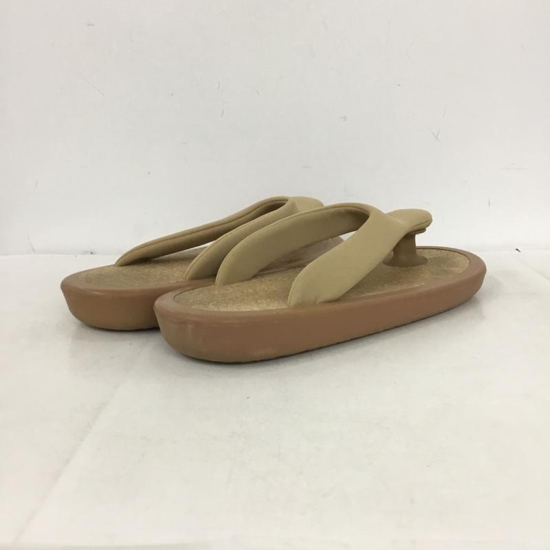 オジョジョ ナイトー OJOJO NAITO サンダル サンダル 鼻緒 箱有 無地 ベージュ / ベージュ / beige メンズ USED 古着 中古 10161353