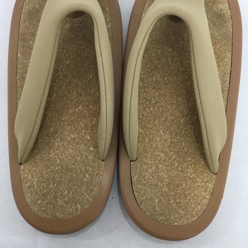 オジョジョ ナイトー OJOJO NAITO サンダル サンダル 鼻緒 箱有 無地 ベージュ / ベージュ / beige メンズ USED 古着 中古 10161353