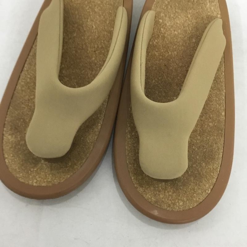 オジョジョ ナイトー OJOJO NAITO サンダル サンダル 鼻緒 箱有 無地 ベージュ / ベージュ / beige メンズ USED 古着 中古 10161353