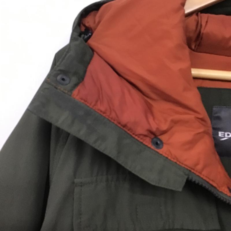 エディーバウアー Eddie Bauer ジャケット、上着 ジャンパー、ブルゾン ジップアップジャケット ナイロンジャケット アウター L 無地 カーキ / カーキ / khaki メンズ USED 古着 中古 10161358