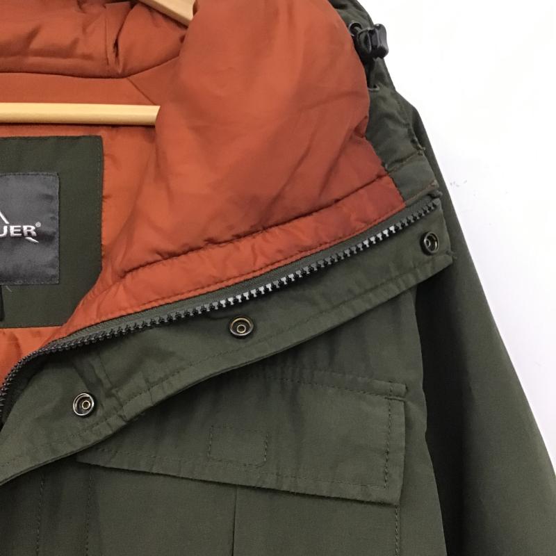 エディーバウアー Eddie Bauer ジャケット、上着 ジャンパー、ブルゾン ジップアップジャケット ナイロンジャケット アウター L 無地 カーキ / カーキ / khaki メンズ USED 古着 中古 10161358