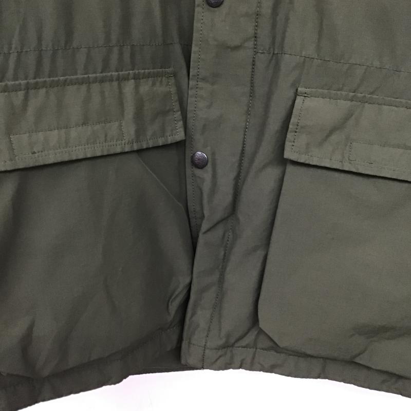 エディーバウアー Eddie Bauer ジャケット、上着 ジャンパー、ブルゾン ジップアップジャケット ナイロンジャケット アウター L 無地 カーキ / カーキ / khaki メンズ USED 古着 中古 10161358