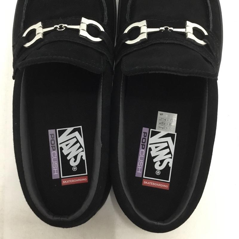 バンズ VANS ローファー ローファー 500714 ホースビットローファー スケートローファー 28cm 箱有 28.0cm 無地 黒 / ブラック / black メンズ USED 古着 中古 10161360