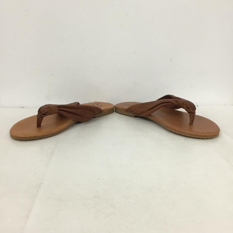 ディーゼル DIESEL サンダル サンダル SHINY W トングサンダル 箱有 24cm 24.0cm 無地 茶 / ブラウン / brown レディース USED 古着 中古 10161362