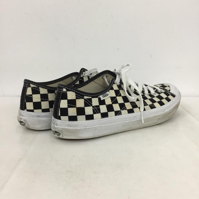 バンズ VANS スニーカー スニーカー V67CVS SIXTY SEVEN 28cm 28.0cm チェック 黒 / ブラック / black X アイボリー / アイボリー / メンズ USED 古着 中古 10161369